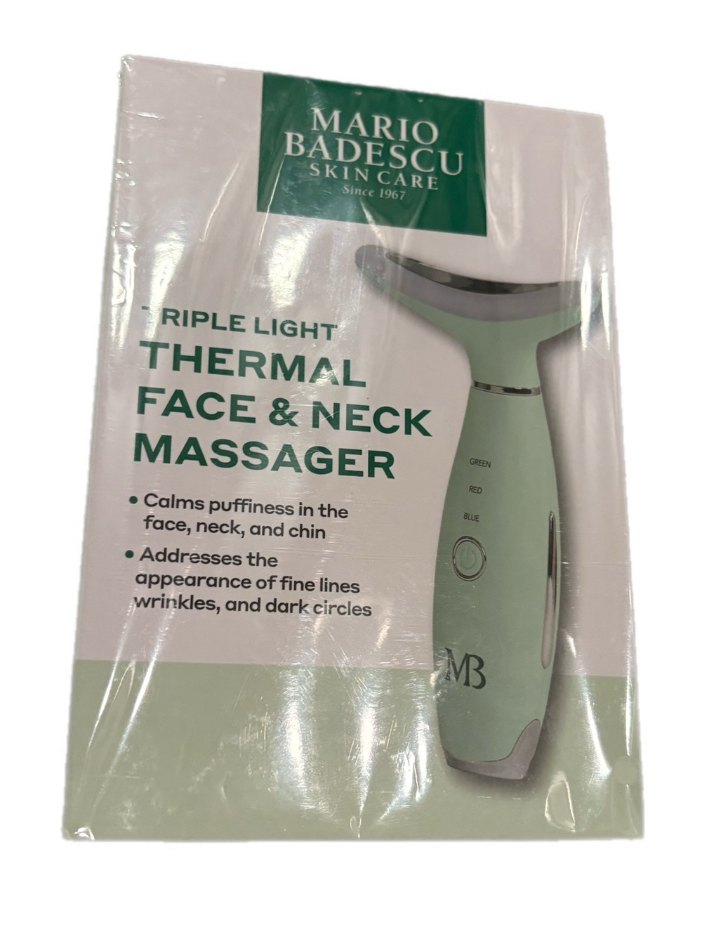 Mario Badescu Mint Thermal Face & Neck Massager
